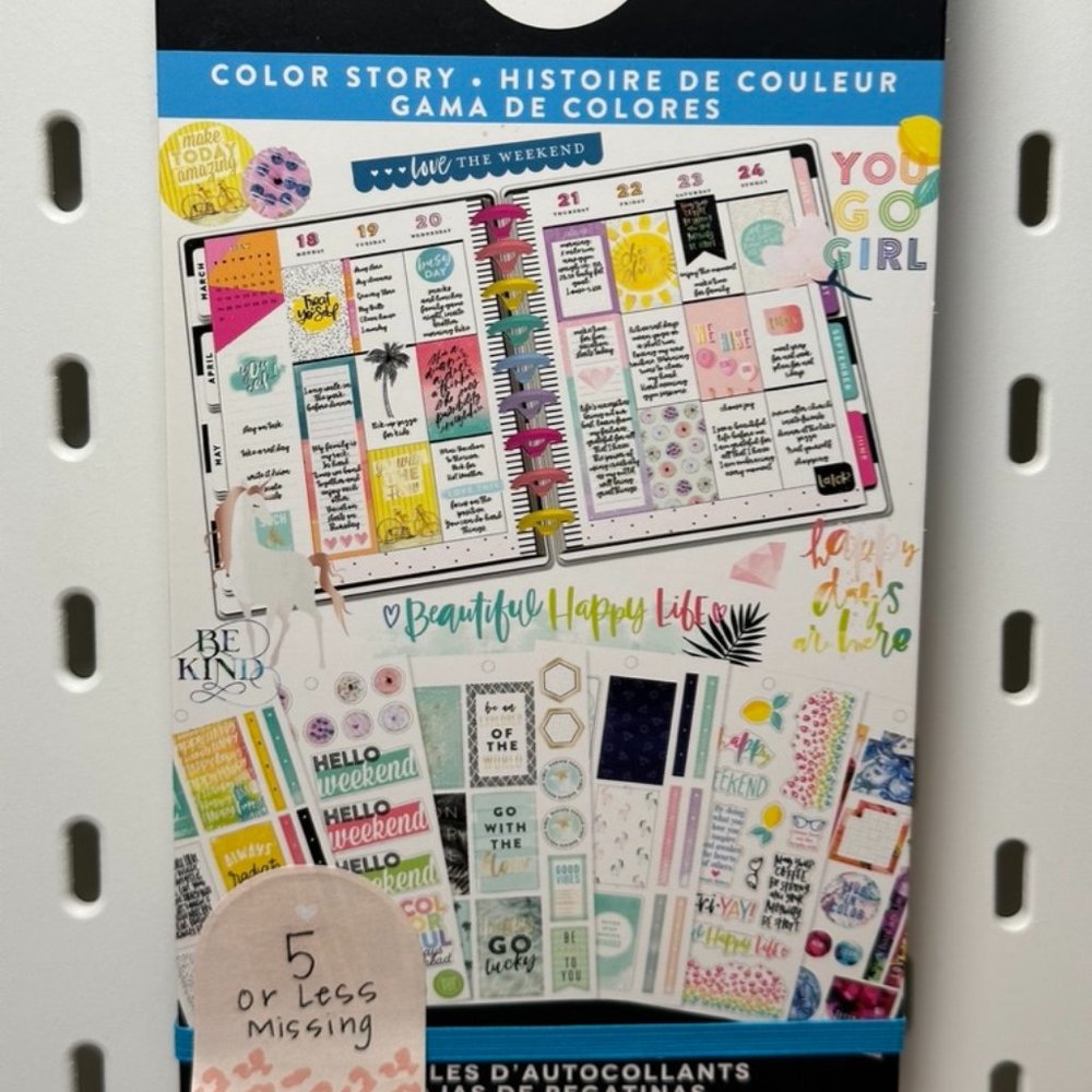 The Happy Planner Value Pack: Color Story